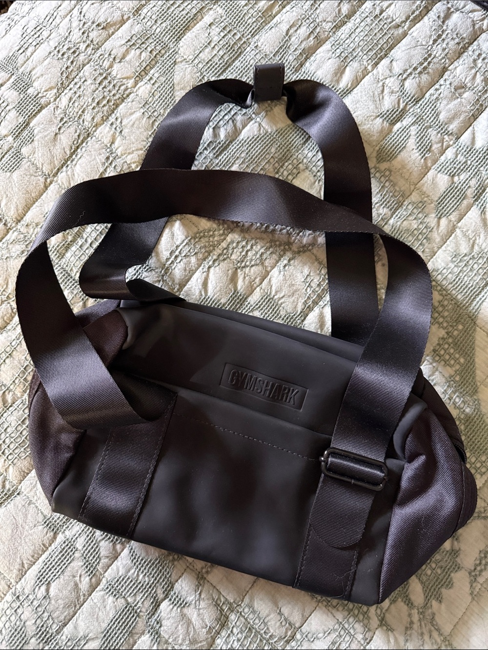 Gymshark Black Bag with Adjustable Strap